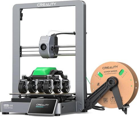 Creality Official Ender 3 V3 3D Printer,600mm/s Printing Speed,Clog-Free Extruder KIT,All-Metal Build,Auto Calibration for Leveling, Print Size 8.66 * 8.66 * 9.44 inch in Saudi Arabia