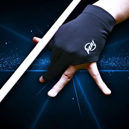 CRICAL PERI Gloves Three Fingers Gloves Lycra Thick Fabric Non-Slip Professional Pool Glove Snooker Glove Billiard Accessories in Saudi Arabia