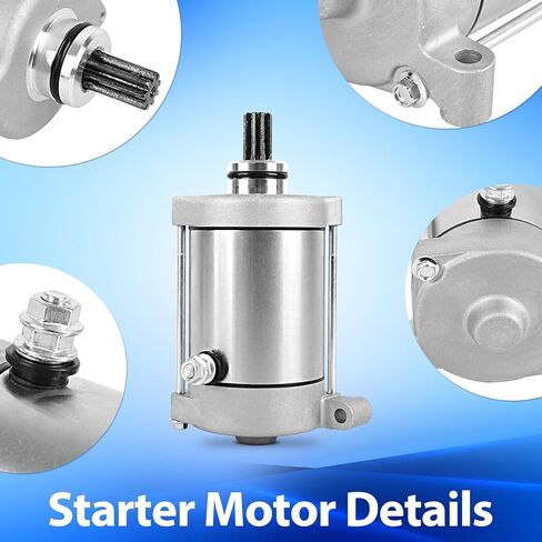 محرك بدء EvTok مع مرحل مناسب لـ Yamaha Raptor YFM700 2006-2021، Grizzly YFM700 2007-2008 ATV، استبدال 1S3-81890-00-00 410-54147 SMU0503 in Kuwait