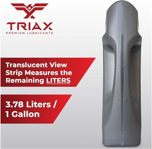 TRIAX Synergy Gear HD 50W - Full Synthetic Heavy Duty Manual Transmission Oil, Gear Lubricant, Compatible with Mack, ZF, Freightliner, 500k Miles Rating (1 Gallon) in Saudi Arabia