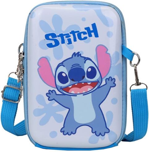 حقيبة كروس لطيفة من CNEISEJK محفظة Ohana Stitch Angel مع حامل للعملات المعدنية ومحفظة بحبل للفتيات والنساء (BAG-Sdz 2403) in Kuwait