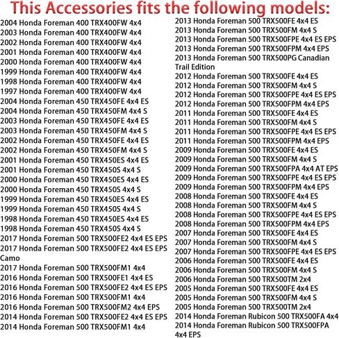 Rear Axle Wheel Seal Bearing O-Ring kit for Honda Rancher 350 TRX 350 Foreman 400 450 500 1997-2013 in Saudi Arabia