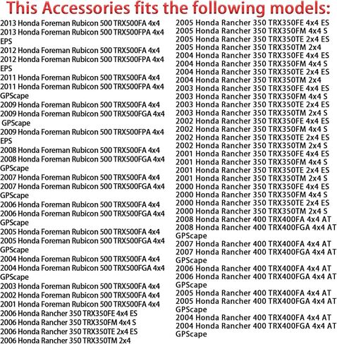 Rear Axle Wheel Seal Bearing O-Ring kit for Honda Rancher 350 TRX 350 Foreman 400 450 500 1997-2013 in Saudi Arabia