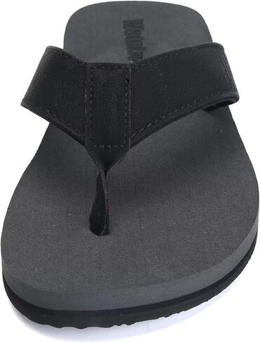 WateLves Mens-Flip-Flops-Thong-Sandals-with-Arch-Support Lightweight-Water-Shoes Open-Toe Comfort Summer-Beach-Slippers for Pool-Showers-Dorms Indoor-Outdoor in Kuwait