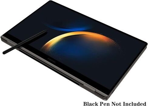 كمبيوتر محمول Samsung Galaxy Book3 360 2 في 1، شاشة لمس AMOLED 370Nits مقاس 15.6 بوصة، منصة Intel Evo الثالثة عشرة 12-Core i7-1360P، Intel Iris Xe Graphics، لوحة مفاتيح بإضاءة خلفية، بصمة الإصبع، Win11 PRO (16 جيجابايت | 2 تيرابايت SSD) in Kuwait