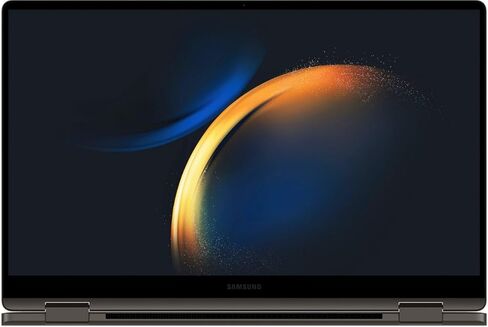 كمبيوتر محمول Samsung Galaxy Book3 360 2 في 1، شاشة لمس AMOLED 370Nits مقاس 15.6 بوصة، منصة Intel Evo الثالثة عشرة 12-Core i7-1360P، Intel Iris Xe Graphics، لوحة مفاتيح بإضاءة خلفية، بصمة الإصبع، Win11 PRO (16 جيجابايت | 2 تيرابايت SSD) in Kuwait