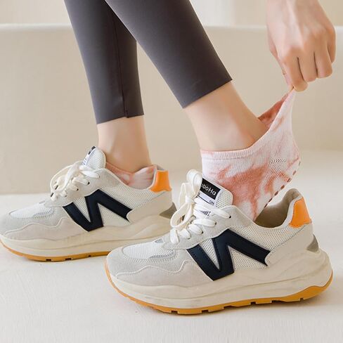 4 أزواج من الجوارب النسائية مع مقابض من كارفوند - جوارب مقاومة للانزلاق، جوارب بيلاتيس لزجة للنساء، جوارب غير قابلة للانزلاق مقاس 9-11 in Kuwait