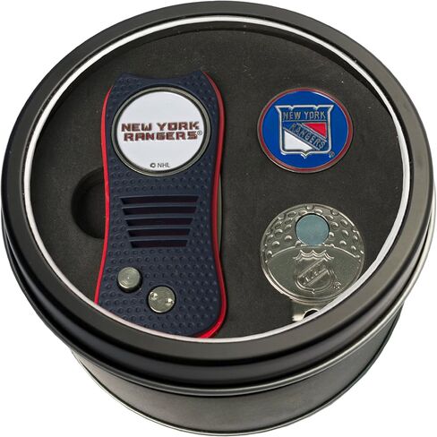 Team Golf NHL Gift Set Switchblade Divot Tool, Cap Clip, & 2 Double-Sided Enamel Ball Markers, Patented Design, Less Damage to Greens, Switchblade Mechanism in Saudi Arabia