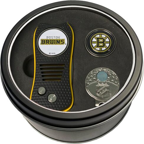 Team Golf NHL Gift Set Switchblade Divot Tool, Cap Clip, & 2 Double-Sided Enamel Ball Markers, Patented Design, Less Damage to Greens, Switchblade Mechanism in Saudi Arabia