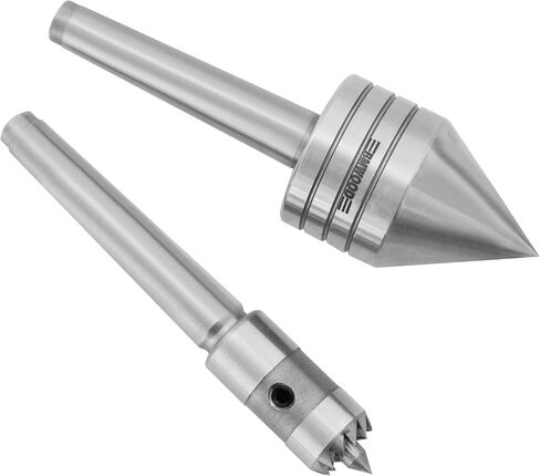 LDC-SET4/MT2 4PCS Woodturning Lathe Live and Drive Center Set MT2 Taper in Saudi Arabia