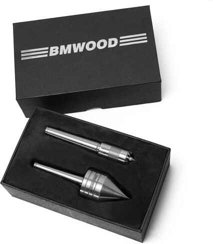 LDC-SET4/MT2 4PCS Woodturning Lathe Live and Drive Center Set MT2 Taper in Saudi Arabia