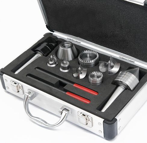 LDC-SET4/MT2 4PCS Woodturning Lathe Live and Drive Center Set MT2 Taper in Saudi Arabia
