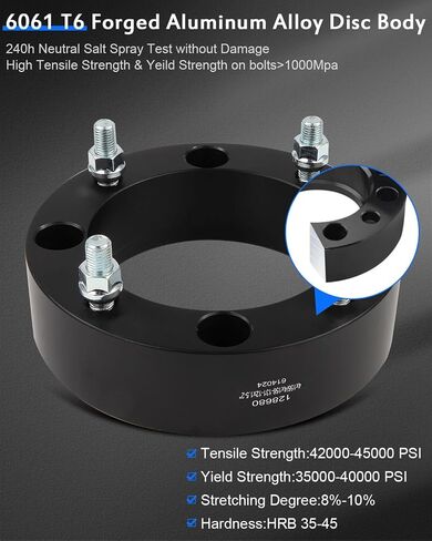 ECCPP 2 قطعة 2 بوصة فاصل عجلات 4x156 4 العروة 70.5 مم CB 12x1.5 مسامير متوافقة مع 1988-2006 لـ Yamaha YFS200 Blaster 2000-2002 لـ Polaris Xpedition 325 2009-2011 لـ Polaris Sportsman 850 EFI XP in Saudi Arabia