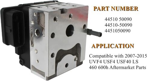 PANGOLIN 44510-50090 ABS Pump Hydraulic Unit 44510 50090 Brake ABS Pump Actuator Compatible with 2007-2015 UVF4 USF4 USF40 LS 460 600h Aftermarket Parts in Saudi Arabia