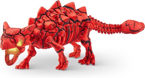 Robo Alive Volcano Dino Fossil Find T-Rex من ZURU Boys Age 5+ حفر واكتشاف، STEM - حفريات ما قبل التاريخ، ألعاب تعليمية، هدية مجموعة علمية رائعة (T-Rex) in Kuwait