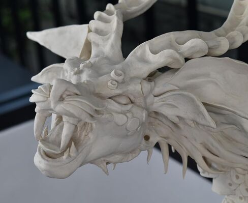 طين نارا الجاف بالهواء (الصلب والقوي)، 500 جرام. (1.1 رطل) قالب للنحت والطلاء - سهل الاستخدام (أبيض) in Kuwait