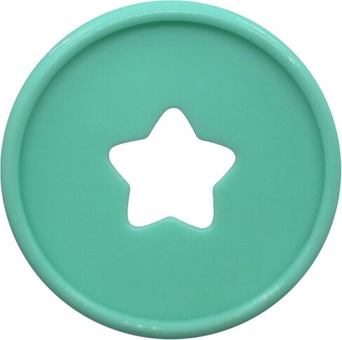 100 قطعة 1.4 بوصة/35 مللي متر حلقات الموثق توسيع القرص ستار ملزمة أقراص Discbound DIY بها بنفسك المخططين سجل القصاصات (نجمة متعددة الألوان ، 1.4 بوصة/35 مللي متر) in Kuwait