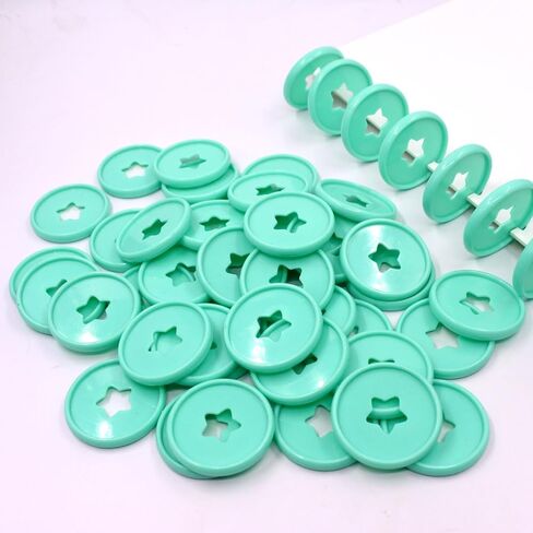 100 قطعة 1.4 بوصة/35 مللي متر حلقات الموثق توسيع القرص ستار ملزمة أقراص Discbound DIY بها بنفسك المخططين سجل القصاصات (نجمة متعددة الألوان ، 1.4 بوصة/35 مللي متر) in Kuwait