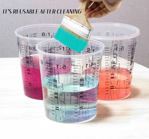 JUYO VONSAN 100 قطعة 4 بوصة فرش طلاء رقاقة للجدار 4 بوصة فرش طلاء فرش سائبة فرشاة شعيرات منزلية للحرف الفنية الغراء ورنيش زيت وصمة عار (4 بوصة) in Kuwait