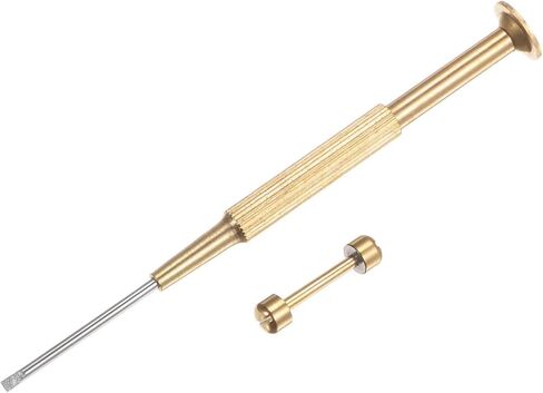 HARFINGTON Watch Screw Tube Rod Stainless Steel Watch Strap Pins with Slotted Screwdriver in Saudi Arabia