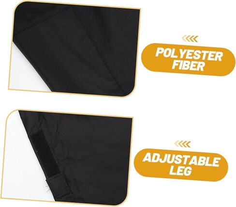 قطعة واحدة من معدات المطر بطبقة مزدوجة للنساء وجيوب سراويل العمل باللون الأسود in Kuwait