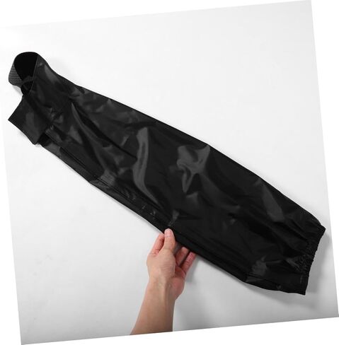 BESPORTBLE Men's Waterproof Rain Pants Set for Motorcycle Waterproof Oxford Cloth Rain Gear Anti-Skid Features for Outdoor Activities Black in Saudi Arabia