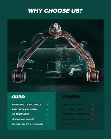 طقم تعليق SCITOO بديل مناسب لسيارة Jeep 1997-2006 TJ 1997-2006 Wrangler Sway Bar End Link in Kuwait