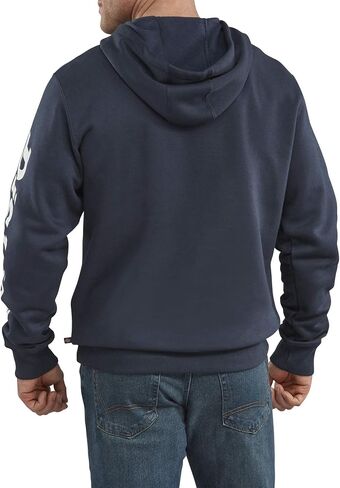 Dickies Men's Long Sleeve Logo Fleece Hoodie in Saudi Arabia