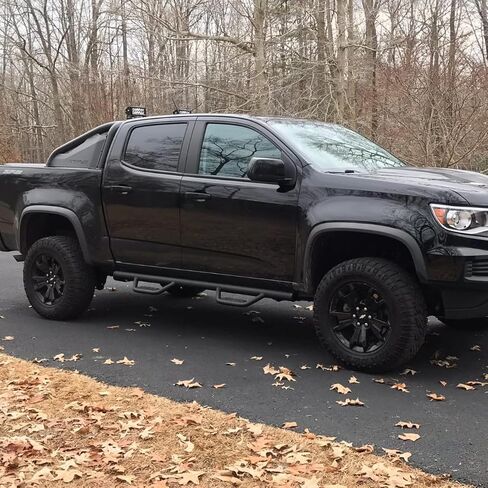 لوحات الجري متوافقة مع 2007-2018 Chevy Silverado/Gmc Sierra 1500 Crew Cab، 07-19 Silverado/Sierra 2500HD 3500HD، خطوات جانبية منسدلة 4.5 بوصة. in Kuwait