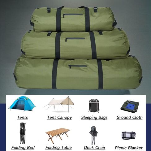 Duffel Bag 30L/50L/90L Extra Large Luggage Duffle for Travel Sport and Camping with Shoulder Strap in Saudi Arabia
