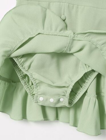 فستان AWIBMK Boho Mommy and Me للعطلات الصيفية كاجوال بأكمام مكشكشة ورقبة على شكل حرف v متوسطة الطول على شكل حرف a فساتين عالية ومنخفضة مع حزام in Saudi Arabia