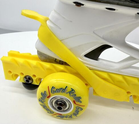 Hockey Ice Skate Guards, One Size Fits Most, Red in Kuwait