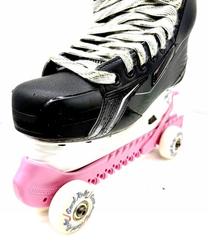 Hockey Ice Skate Guards, One Size Fits Most, Red in Kuwait