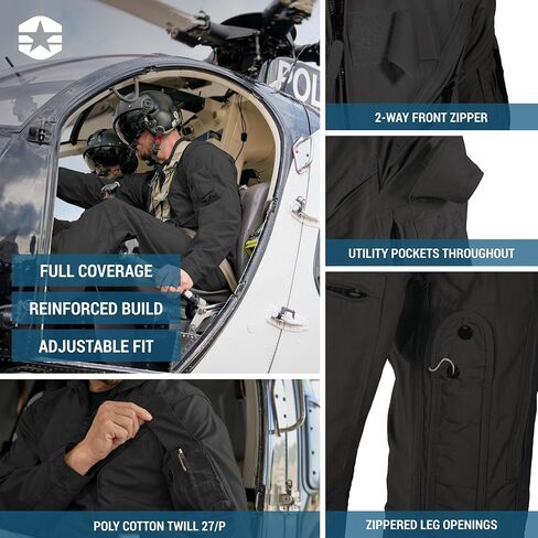 Propper mens Poly Cotton Twill 27/P Flyers Coverall in Saudi Arabia