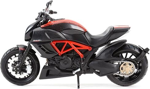 for Ducati Diavel Carbon 1:12 Red Die Cast Vehicle Collectible Hobby Motorcycle Model Toy Motorcycle Model in Saudi Arabia