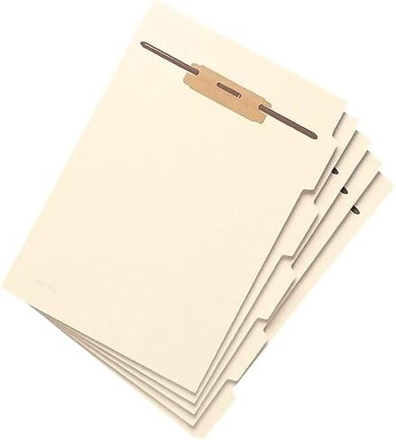 Smead 35605 Stackable Side Tab Letter Size Folder Dividers with Fastener 1/2-Inch 50 Each/Pack in Saudi Arabia