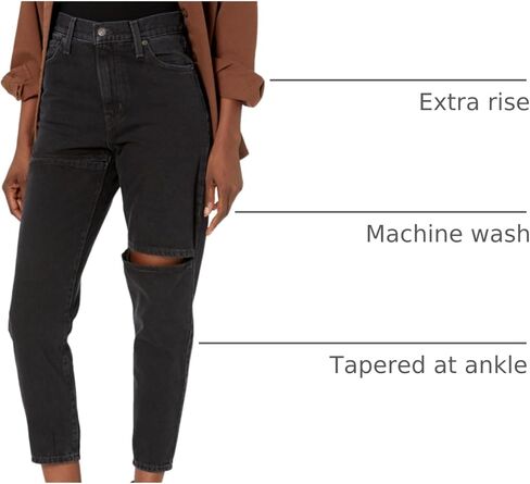 Levi's Women's Sliced High-Waisted Mom Jean in Saudi Arabia