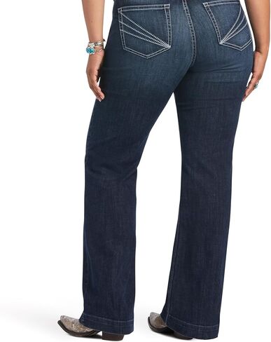 ARIAT Women's Trouser Perfect Rise Aisha Wide Leg Jean in Saudi Arabia