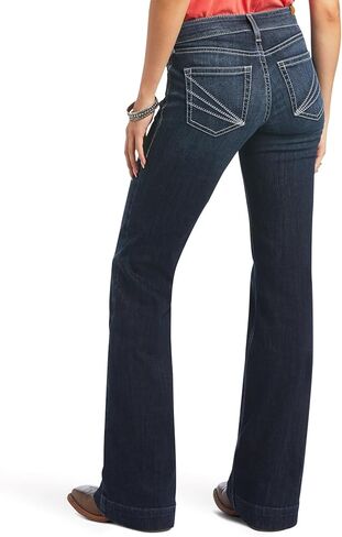 ARIAT Women's Trouser Perfect Rise Aisha Wide Leg Jean in Saudi Arabia