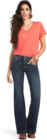 ARIAT Women's Trouser Perfect Rise Aisha Wide Leg Jean in Saudi Arabia
