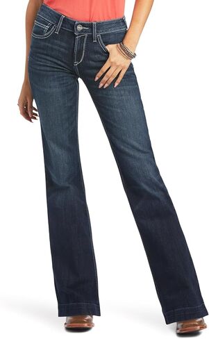 ARIAT Women's Trouser Perfect Rise Aisha Wide Leg Jean in Saudi Arabia