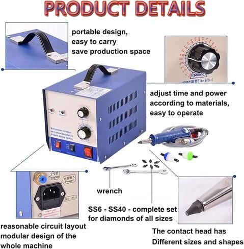 300w 110v 220v 80pcs/Min Hotfix Rhinestone Applicator,Rhinestone Setter,Applicator Toolkit,Ultrasonic Pearl Setting Machine,No Need Glue,for Clothes,Shoes,Decorations,Greeting Cards in Saudi Arabia