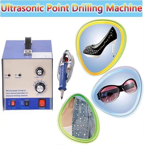 300w 110v 220v 80pcs/Min Hotfix Rhinestone Applicator,Rhinestone Setter,Applicator Toolkit,Ultrasonic Pearl Setting Machine,No Need Glue,for Clothes,Shoes,Decorations,Greeting Cards in Saudi Arabia