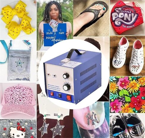 300w 110v 220v 80pcs/Min Hotfix Rhinestone Applicator,Rhinestone Setter,Applicator Toolkit,Ultrasonic Pearl Setting Machine,No Need Glue,for Clothes,Shoes,Decorations,Greeting Cards in Saudi Arabia