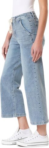 Angels Forever Young Women's Forever Trouser Straight Ankle High-Rise Jeans (Standard and Plus) in Saudi Arabia