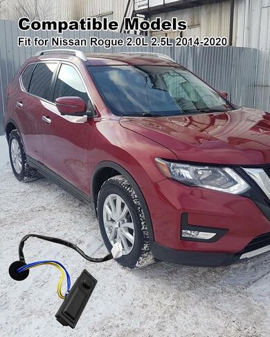 Rear Hatch Release Switch Fit for Nissan Rogue 2.0L 2.5L 2014-2020, Rear Liftgate Release Tailgate Switch Button Replace 25380-4BA1A in Saudi Arabia