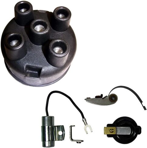 Replacement for Fits FARMALL IH Distributor Cap Points Rotor & Condenser 100 140 200 240 30 in Saudi Arabia
