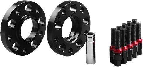 Widening dedicated 20mm 5x120mm 72.56mm Hubcentric Wheel Spacers M14x1.25 Tapered Bolts Fit For BMW F Series F10 F12 F13 F01 F02 F30 Control upgrade(Blue bolts) in Saudi Arabia