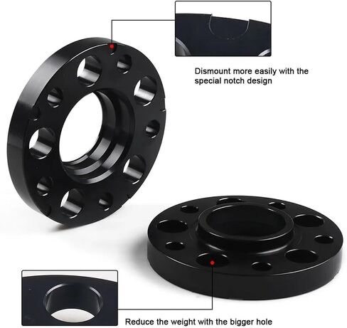 Widening dedicated 20mm 5x120mm 72.56mm Hubcentric Wheel Spacers M14x1.25 Tapered Bolts Fit For BMW F Series F10 F12 F13 F01 F02 F30 Control upgrade(Blue bolts) in Saudi Arabia
