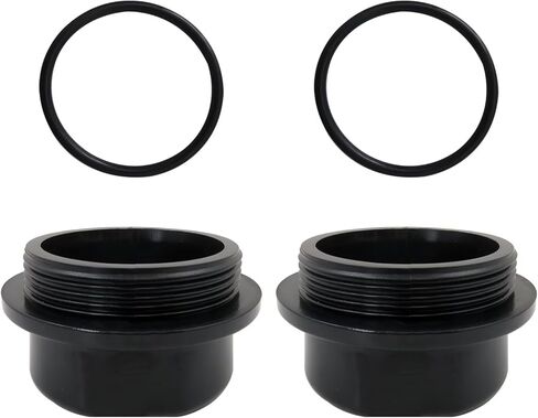 جديد 2 حزمة 81143 Vortex Hub غطاء غبار بديل لـ Dexter Vortex وللقوارب والمقطورة ومجموعات المحور الأخرى مع حلقة دائرية in Kuwait